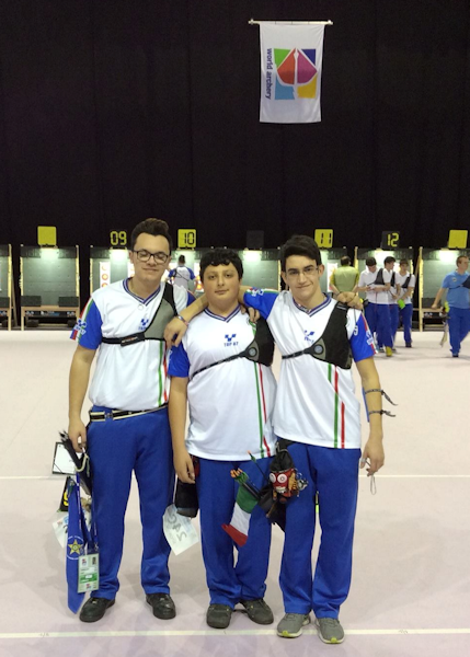 Squadra Juniores Arco Olimpico - Nimes 2014
